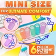 thumbnail image 2 of 6-Pack Cute Cat Highlighters with Paw Sleeves - Mini Fluorescent Markers in Soft Pastel Colors, Perfect for Creative Projects, Journaling & Office Tasks, Compact Size Brightens Any Work, 2 of 9