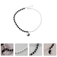 thumbnail image 3 of 1pc Tai Ji Design Pearl Collar Creative Moda Collar para Mujeres Blanco Blanco, 3 of 6