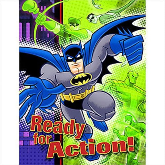 Batman 'Brave and the Bold' Invitations and Thank You Notes w/ Env. (8ct ea.)