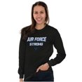 thumbnail image 4 of US Air Force Strong USAF Pride Long Sleeve TShirt Men Women Brisco Brands S, 4 of 6