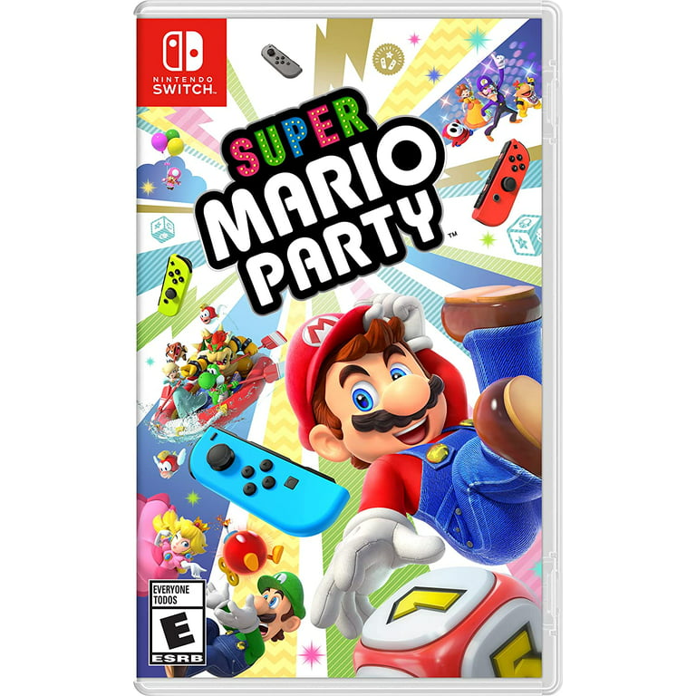 Kong Lear Reproducere At øge Newest Nintendo Switch (OLED Model) White Joy Con 64GB Console With Super  Mario Party And Screen Protector Bundle - Walmart.com