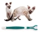 thumbnail image 4 of Cepillo de dientes para mascotas de tres lados Cepillo para perros Herramienta de sarro para mal aliento (Verde oscuro) Tmvgtek Para estrenar, 4 of 8