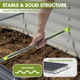 thumbnail image 3 of OBENSKY Galvanized Raised Garden Bed Outdoor 6x3x1.5 ft Oval Metal Planter Box with 3 Support Bars for Vegetables, Flowers - Gray, 3 of 10