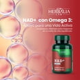 thumbnail image 4 of Suplemento Herbalia Lab NAD + Omega 3 Fórmula Avanzada Longevity Boost 90 Cápsulas, 4 of 8