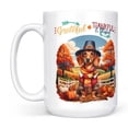 thumbnail image 2 of Thanksgiving Dachshund Pilgrim Grateful, Thankful, Blessed Fall Welcome Mug Wiener Dog Lover Gifts Idea Coffee Tea Cup - 00021, 2 of 4