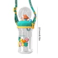 thumbnail image 4 of 350ml bebé bebiendo taza dibujos animados pajita niños botella de agua niño niña para al aire libre Ehuebsd Libre de BPA, 4 of 4