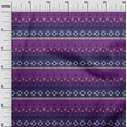thumbnail image 2 of oneOone Polyester Lycra Fabric Geometric & Floral Block Printed Fabric 1 Yard 56 Inch Wide, 2 of 4