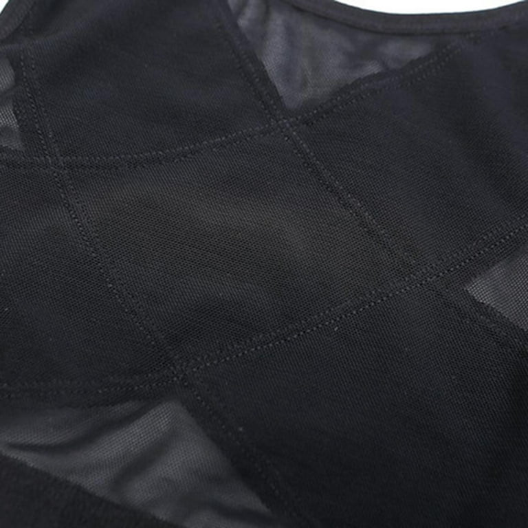 SOOMLON Wireless Bras for Women Padded Bra Front Buckle Breathable  Comfortable Running Vest Bra Push Up Bralette Female Lingerie Black L