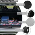thumbnail image 6 of FOR U DESIGNS Butterfly Flower Moon Print Car Trunk Mat for Most SUVs Sedans Vans Non-Slip Cargo Liner All Weather Waterproof Durable Rear Protection, 6 of 7