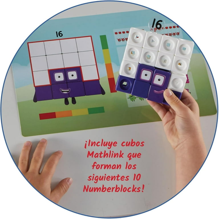 hand2mind Numberblocks MathLink Cubes 11-20 Activity Set, 30