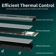 Fanxiang S660 1TB PCIe Gen4 NVMe M.2 Internal Gaming SSD with Heatsink, Up to 5000MB/s Speed, SLC Cache Design Compatible with PS5