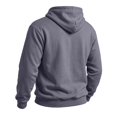 thumbnail image 6 of Hoodies for Men Casual Solid Color Pullover Drawstring Pocket Long Sleeve Hooded Blouse, 6 of 9