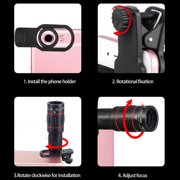Photography Lens 18/28/36/64X Telephoto Lens for Most Smartphones Picture Video Taking Telephoto Phone Lens