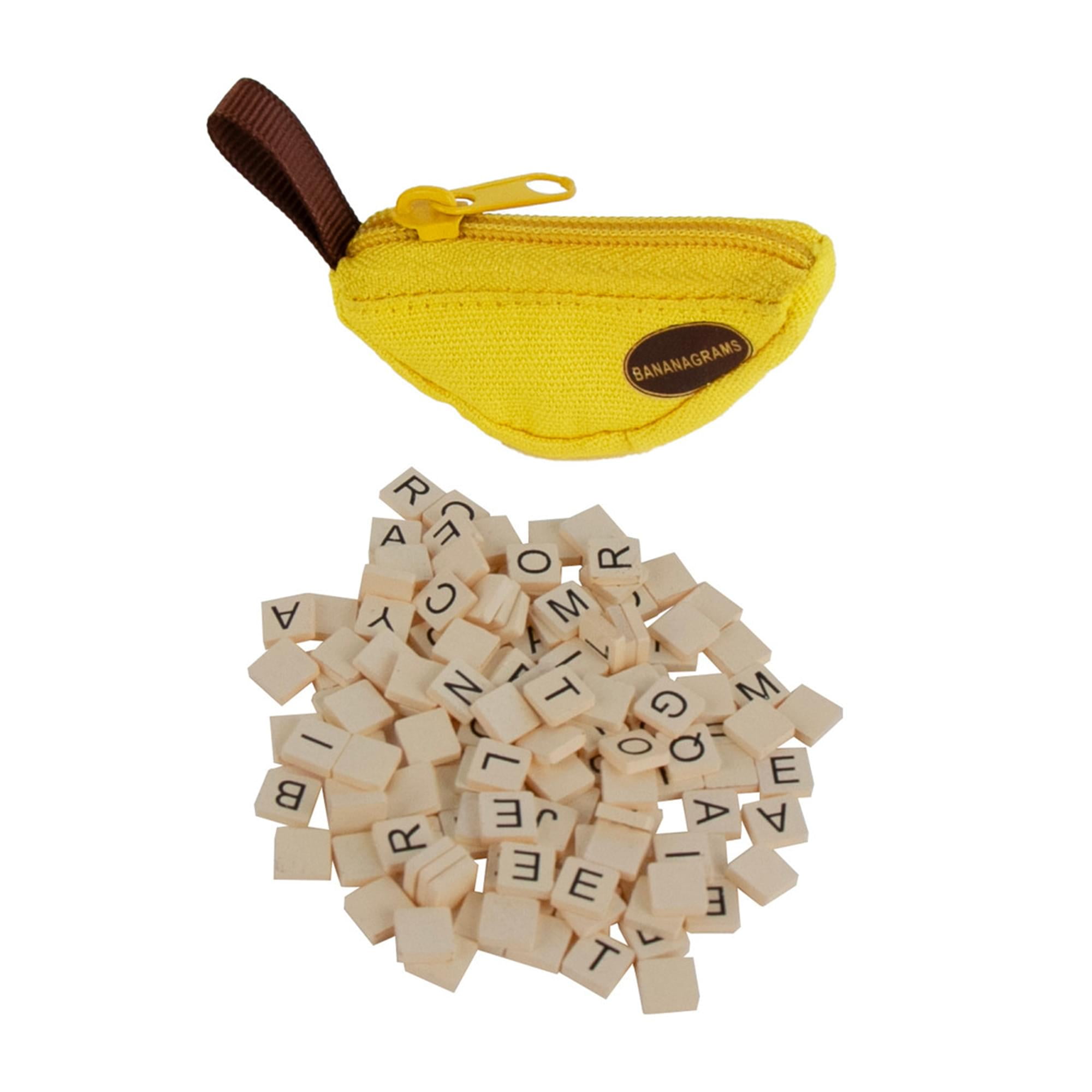 World’s Smallest Bananagrams Game – Mini Anagram Word Puzzle
