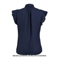thumbnail image 2 of Blusa George para Dama, con Corbata Marino T EG, 2 of 4