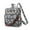 White, variant on Women's Backpack Ethnic Style Retro Large Capacity Embroidered Soft Backpack Fashion Canvas Travel Anti-theft Rucksack Shoulder Bag