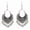 Black, variant on Trendy Beautiful Boho Vintage Drop Dangle Tassel Long Earrings