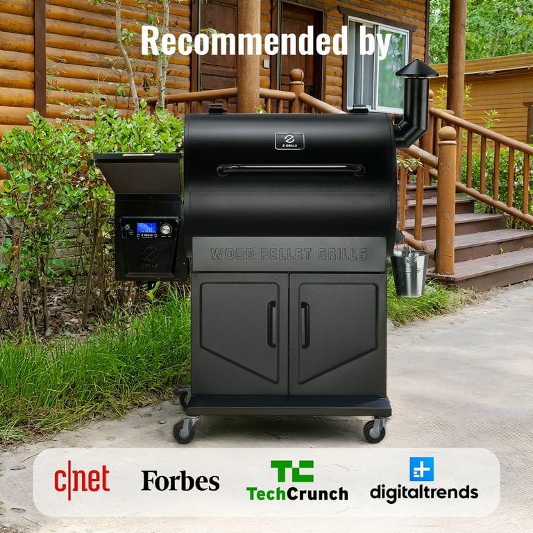 Z GRILLS Flagship 697 Sq.in Wood Pellet Grill & Smoker, 8-in-1 BBQ