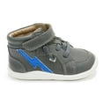 thumbnail image 4 of Old Soles Toddlers Light The Ground Shoes, Grey \ Neon Blue,21 EU (5 US) M US, 4 of 7