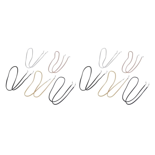 Qarigey Cadenas de soporte seguras y duraderas para niños y ancianos para mayor durabilidad resistentes al desgaste 5 unids/set tipo soporte Tipo C 5 piezas 2Conjunto