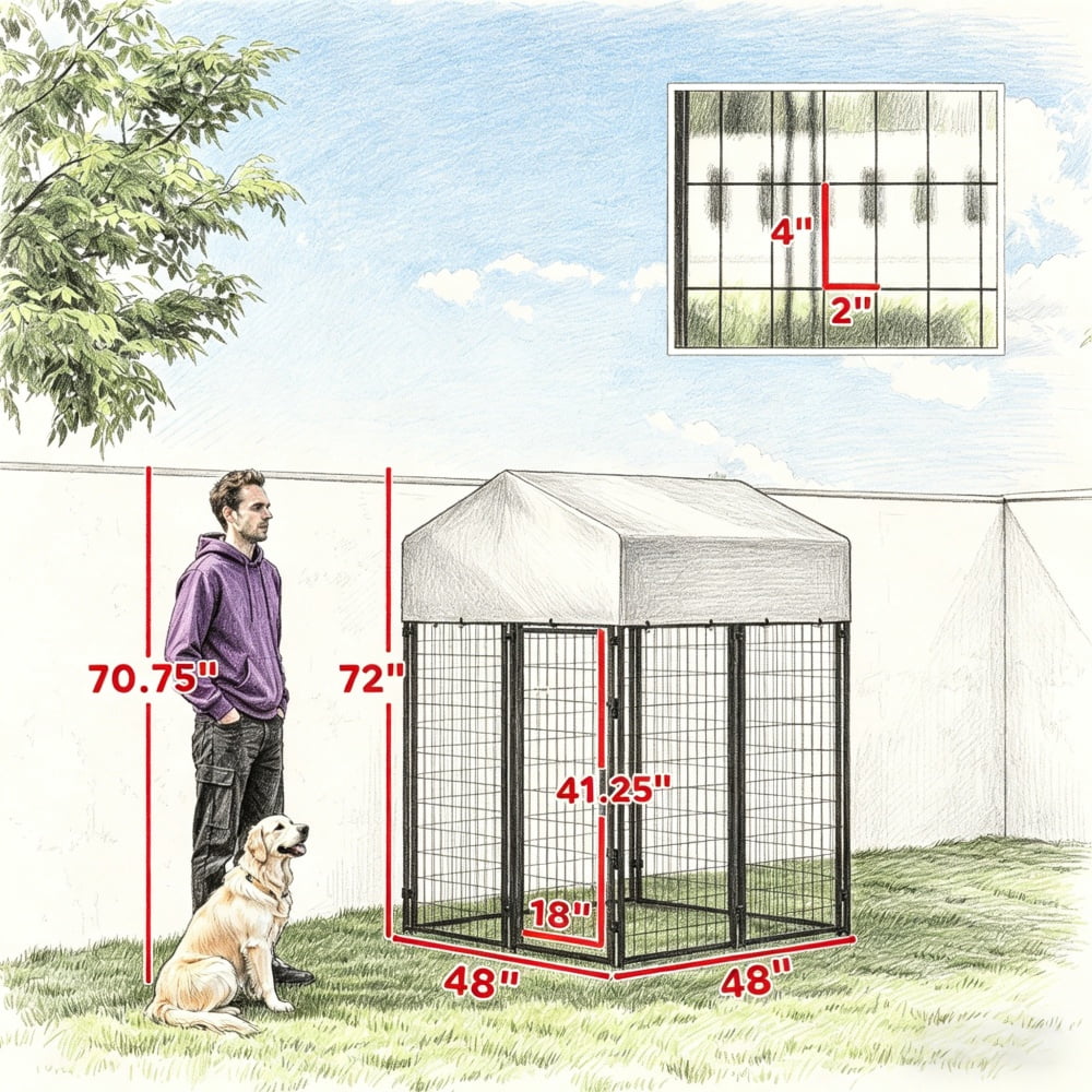 Dog House for Indoor Outdoor