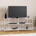thumbnail image 4 of Henn&Hart 55" Matte White Metal TV Stand, 4 of 8