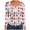 Red, variant on Womens Fall Clothes Round Neck Casual Tops for Fall and Winter