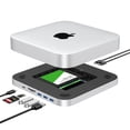 thumbnail image 1 of Estación de acoplamiento GEWOKLIY Mac Mini con doble carcasa SSD, 1 of 6