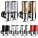 thumbnail image 4 of Inteprter Dispensador de jabón de ducha doble de acero inoxidable, soporte suave, caja de plástico Manual, accesorios de baño, suministros para el hogar Juegos de accesorios de baño Rojo Inteprter HA011287-06B, 4 of 5
