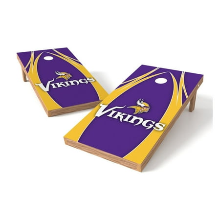 Ttxl Shield V Logo Nfl Minnesota Vikings Bean Bag Toss Game