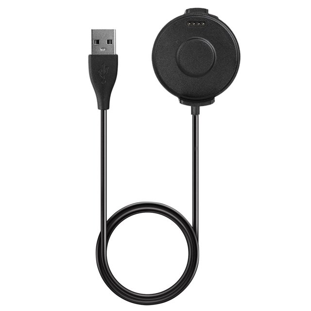 adaptador Cable de carga USB magnético de 1 m, base de carga de escritorio para Ticwatch Pro