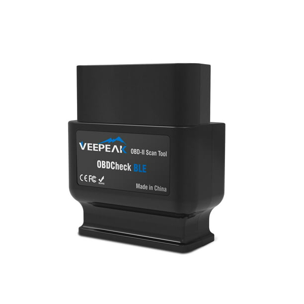 VeePeak OBD Check BLE Bluetooth 4.0 OBD2 Scanner Code Reader Auto Diagnostic Scan Tool for iOS and Android Compatible with 1996 Cars and Light Trucks - Walmart.com
