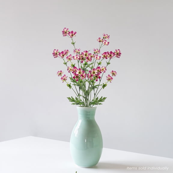 Allstate Baby Cosmos Artificial Silk Floral Spray - 27.5" - Pink