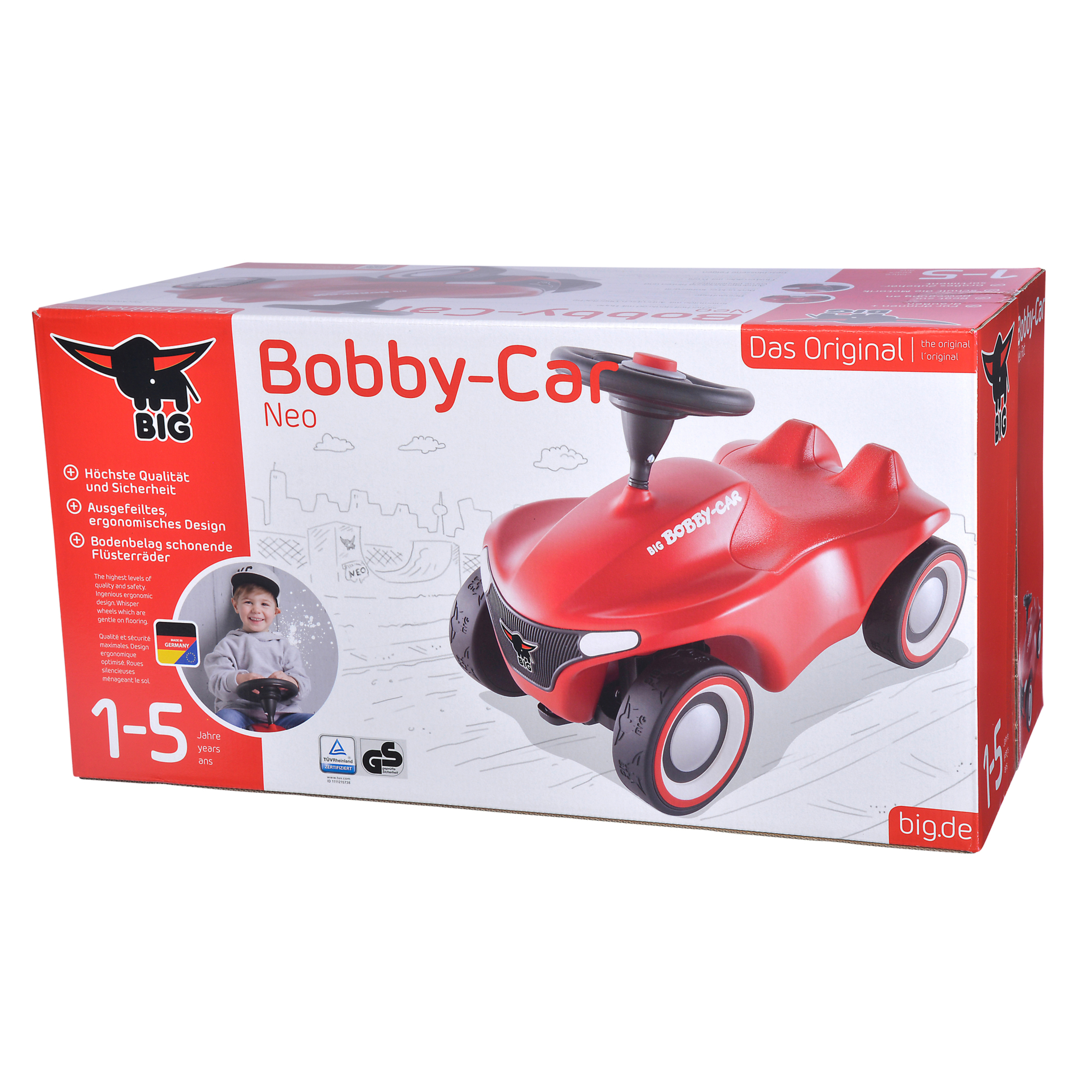 BIG - Bobby Car, Neo Red - image 4 of 4
