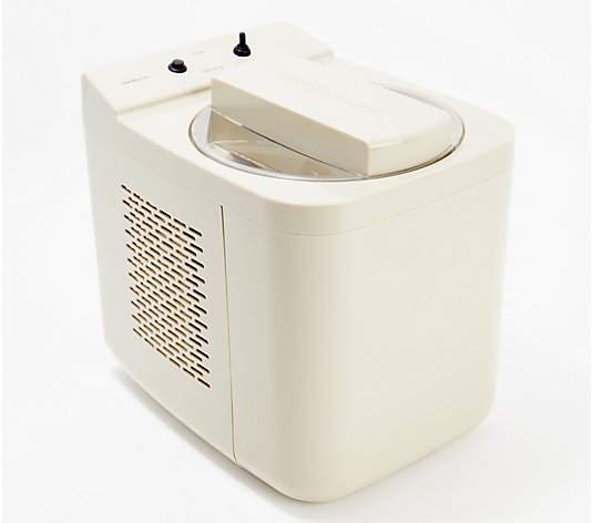 Restored Blue Jean Chef 32oz Thermoelectric Ice Cream Maker Gray (Refurbished)