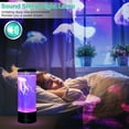 thumbnail image 4 of Jellyfish Lava Lamp Multi-color Changing Mood Night Light USB Electric Desk Tank Decoration Lamp Home Office, 4 of 9