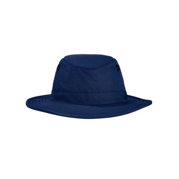Tilley TWS1 All Weather Hat Color: Navy/Green, Size: 7 3/8