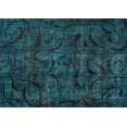 thumbnail image 1 of Ahgly Company Indoor Rectangle Abstract Light Blue Modern Area Rugs, 2' x 5', 1 of 4