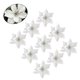 thumbnail image 4 of 36pcs Decoración de flores artificiales Diy Árbol de Navidad Flor de tres capas, 4 of 5