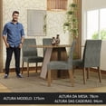 thumbnail image 4 of Juego de Comedor Madesa Oxford Agnes MCS con Mesa y 4 Sillas, 4 of 9