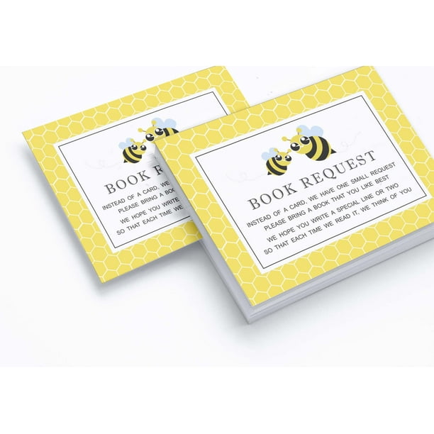 Baby shower inserts hot sale