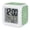 Green, Sage, Mint, Seafoam, variant on Bohemia Digital Alarm Clock for Bedrooms,Smart LED Alarm Clock with 7 Color Changing Night Light,Retro Abstract Simple Sun Sunshine Aesthetic Green Silent Wake Up Clocks for Sleep Study 3.2"x3.2"