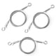 thumbnail image 1 of 3Pcs Adjustable Wire Ropes with Hooks, Stainless Steel Picture Hanging Wire Heavy Duty Picture Wire, 1 of 5