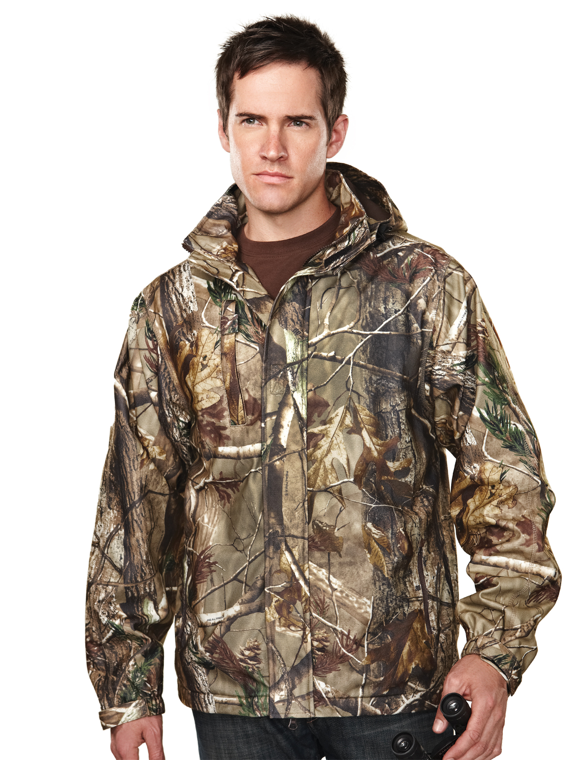 Large RTI010000.239099.L Realtree Men/'s Aspen RT-XTRA /& Black Panels Jacket
