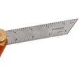 thumbnail image 3 of Angle Rulers Gauges Tri Square Sliding T-Bevel with Wooden Handle Level Measuring Tool Wooden Markin, 3 of 5