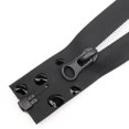 thumbnail image 1 of MebuZip 2 cremalleras impermeables de 29 pulgadas, color negro # 5, cremalleras impermeables separadoras a granel para coser a medida, manualidades, ropa, chaquetas, abrigos, impermeables (29 pulgadas, 1 of 3