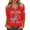 RedA&24^0429L, variant on Fabrcox S-5XL 1776-2026 USA 250th Anniversary Shirt Flag Print 3/4 Length Sleeve 4th July Shirts for Women We the People Celebration Freedom Patriotic Shirt Women