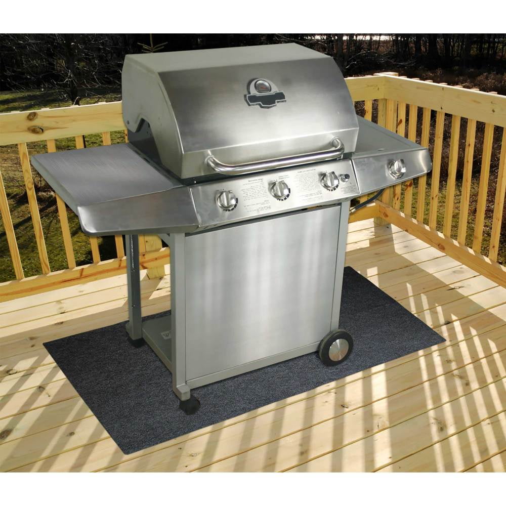 Drymate GMC3058C Gas Grill Mat 30" x 58", Gray