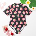 thumbnail image 2 of XIYNBAOK Girls One Piece Swimsuits Size 10-12 Girls Black Swimsuit One 4t Girls Clothes Tankini Swimsuits for Teens Baby Swimming Suit Infant Girl Swimsuit Teen Girls Juniors Swimsuits 24 Month, 2 of 9