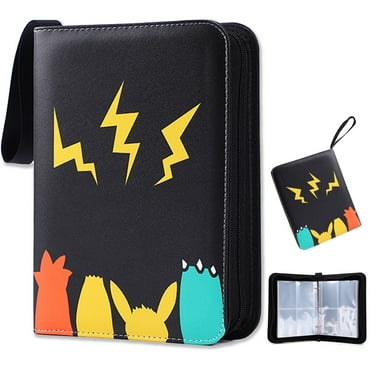 Sytle-Carry 400 Card Holder Binder 4 Pocket Trading Cards Album Card Trading Binder Trading Card Collector Gift
